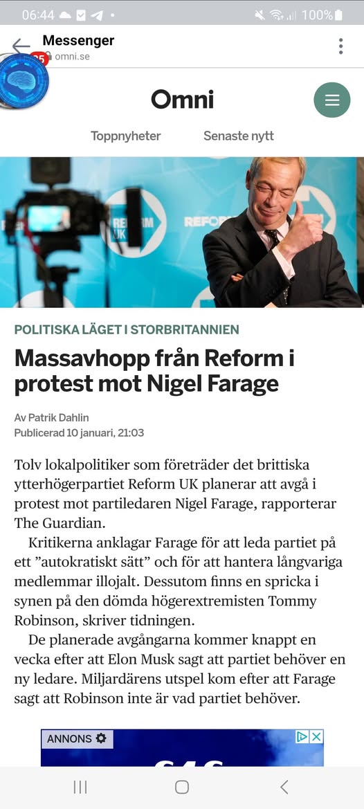 Självmarkerande Avhopp