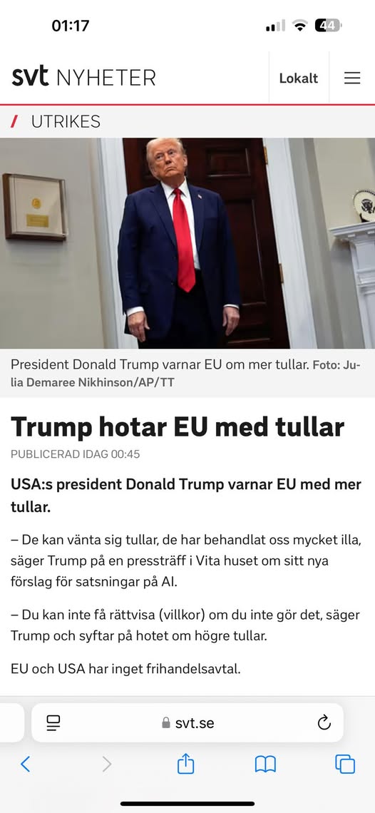 Trump & EU-Tullar