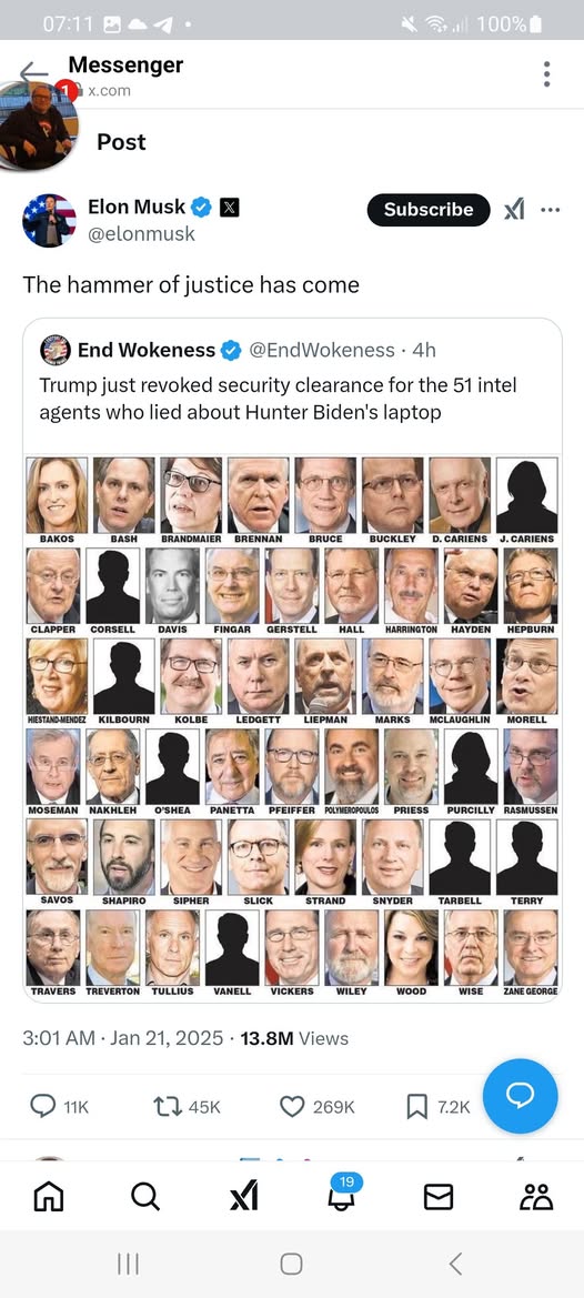 51 Fråntagna Säkerhetsklassifiering