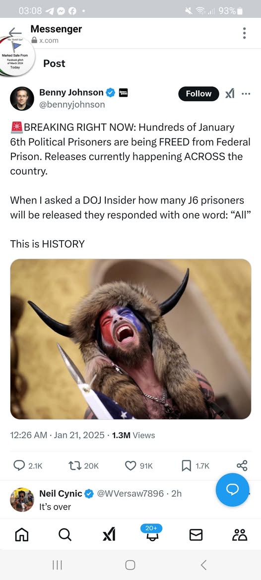 J6 Fångar Frisläppta