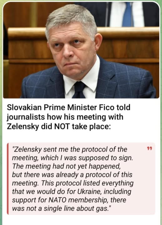 Fico Om Zelensky-Möte Som Inte Ägde Rum