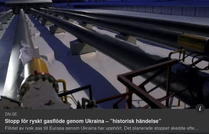 Historiskt Gasstopp I DN