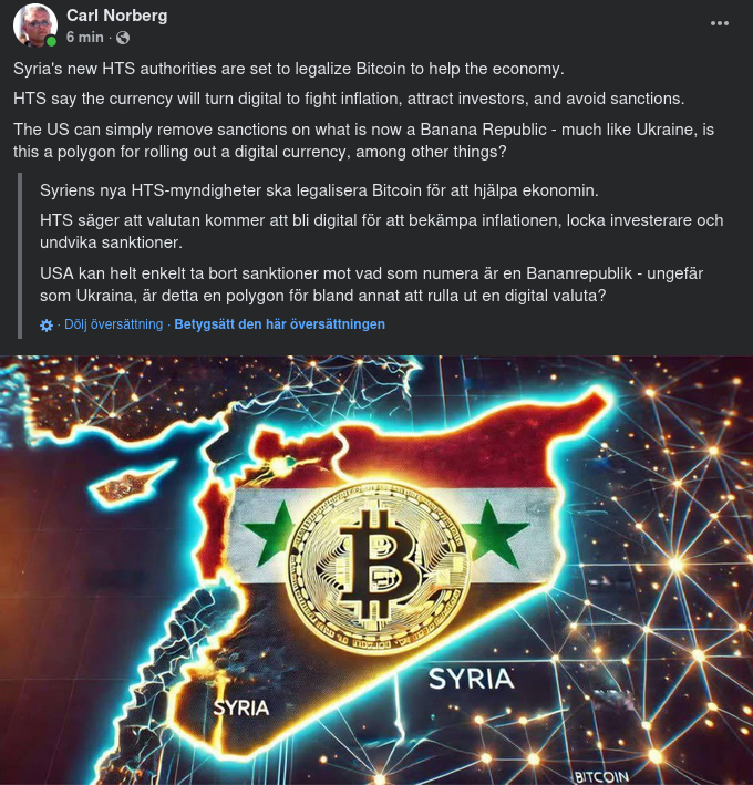 Bitcoin För Syrien