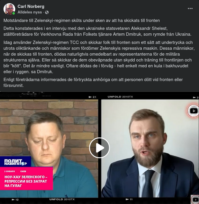 Skickade Till Fronten & Skjutna