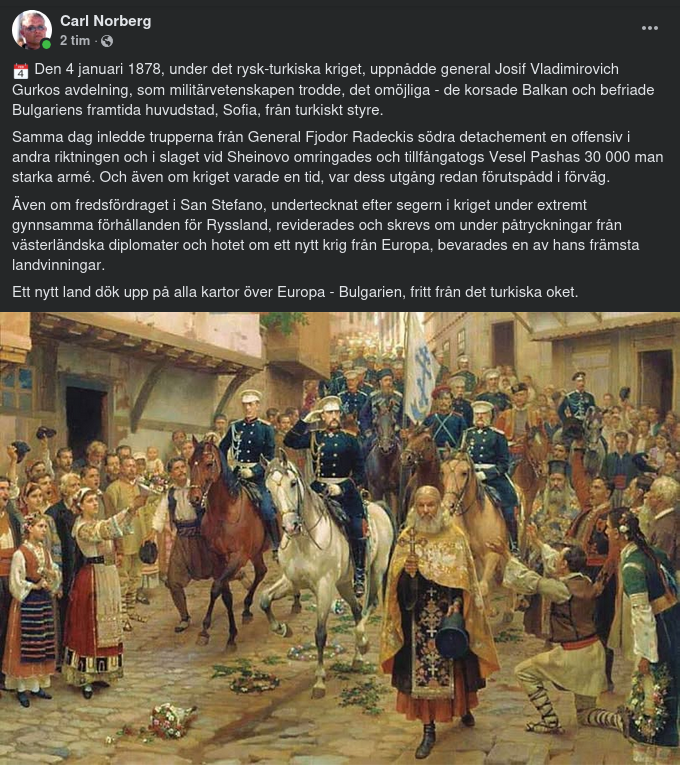 Ryssbefriat Bulgarien