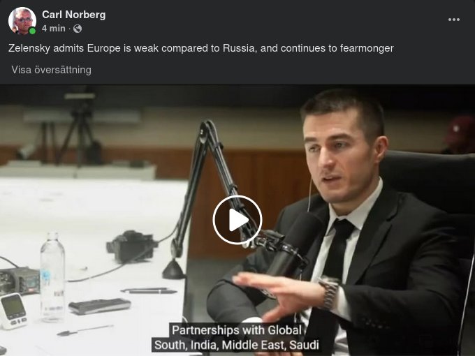 Zelensky Säger Saker