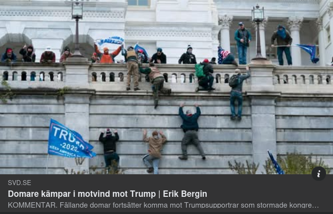 Amerikansk Juridisk Motvind I SvD