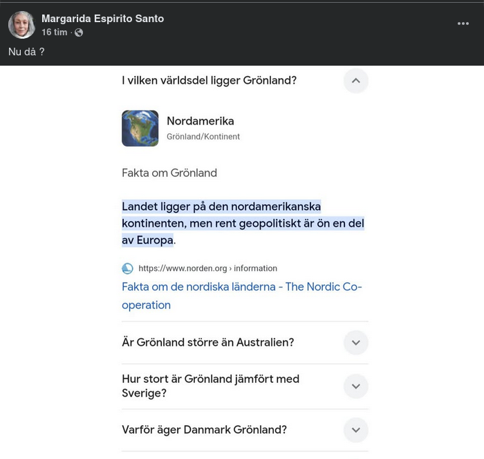Världsdelsplacering