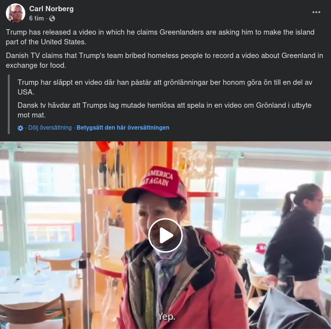 Video Från Trump Jr:s Grönlandsbesök