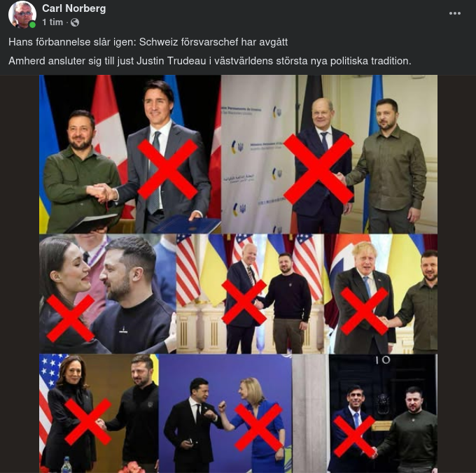 Schweiz Försvarschef Avgår