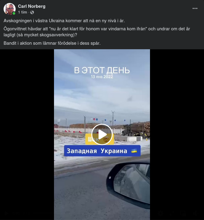 Skogsavverkning I Västra Ukraina & En vanlig Lördagsmorgon På Tövaterminalen