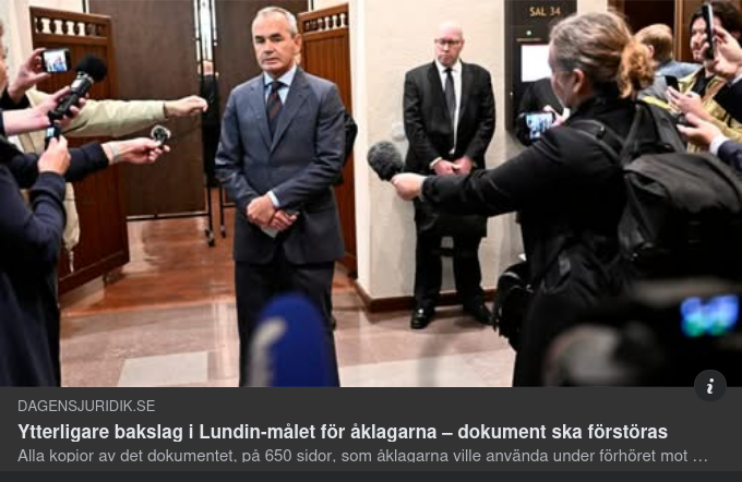 Åklagarbakslag I Lundinmålet