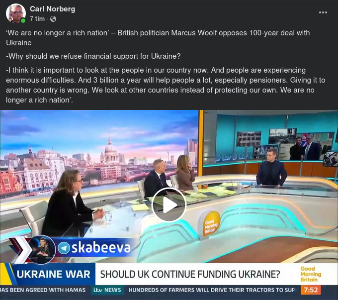 Minskad Brittisk Rikedom