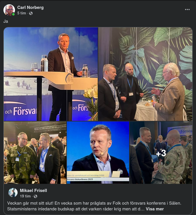 Frisell På Folk & Försvar