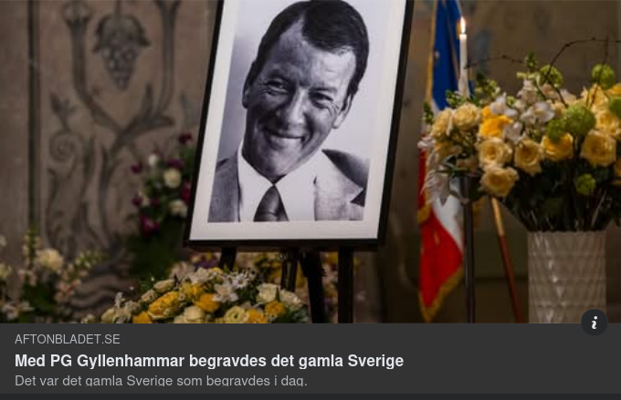 Det Gamla Sveriges Begravning