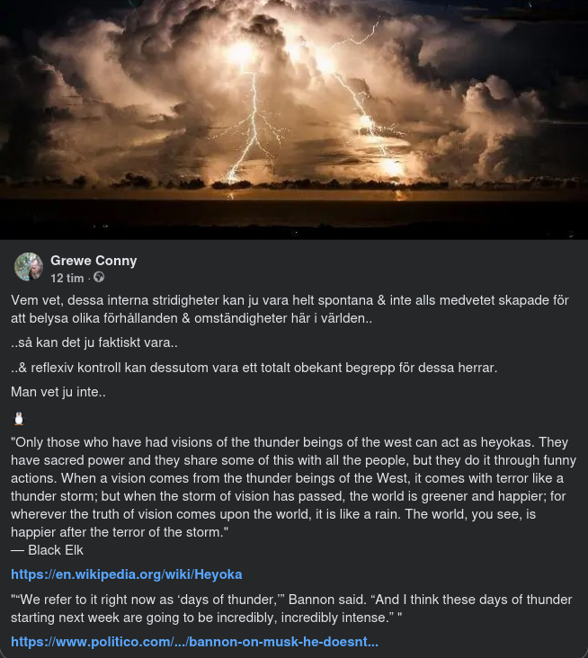 Åska & Interna Stridigheter