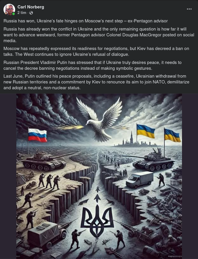 Macgregor & Rysk Krigsvinst