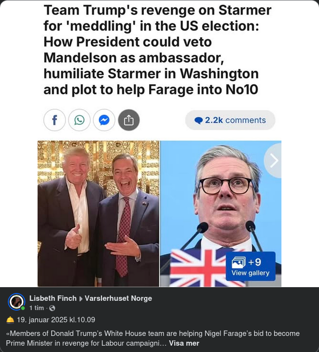 Team Trump & Starmer