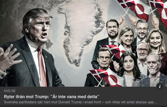 Hårda Svenska Partiledare Mot Trump I SvD