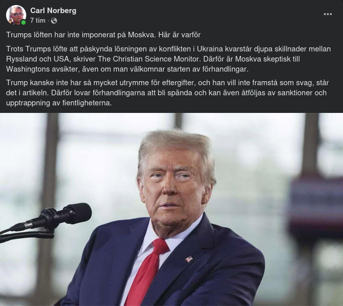 Välkomnande & Skeptiskt Ryssland