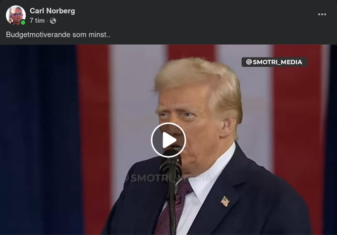 Med Trump Till Mars..