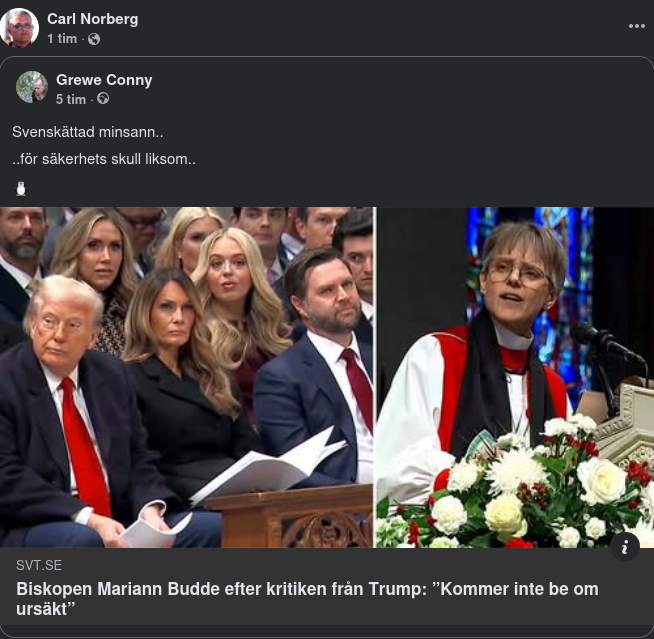 Ingen Ursäkt Från Svenskättad Biskop