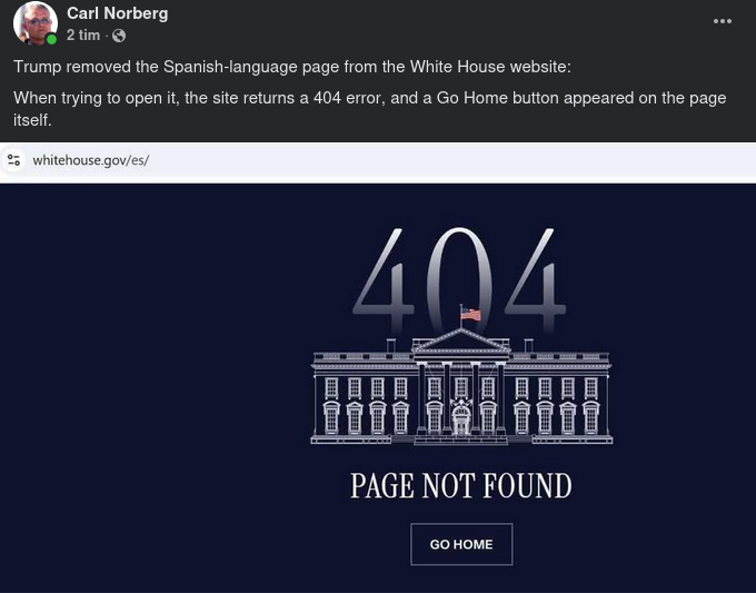 Spanskspråkig  Borttagning