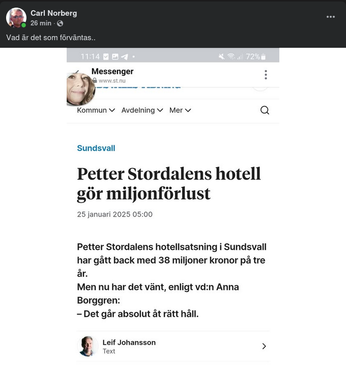 Miljonförlust För Storstalins Hotell