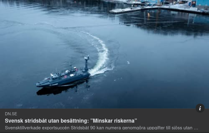 Fjärrstyrd Stridsbåt 90