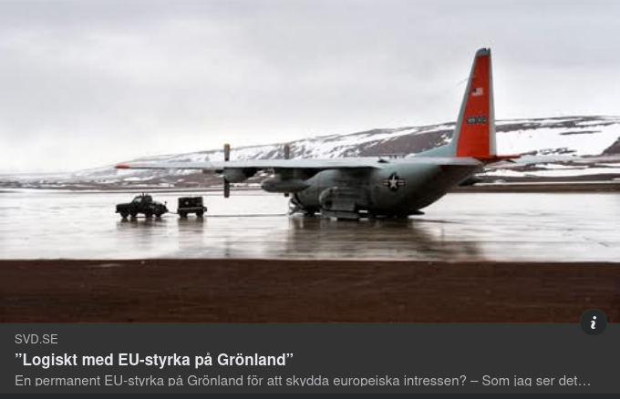 Militär EU-Logik & Grönland