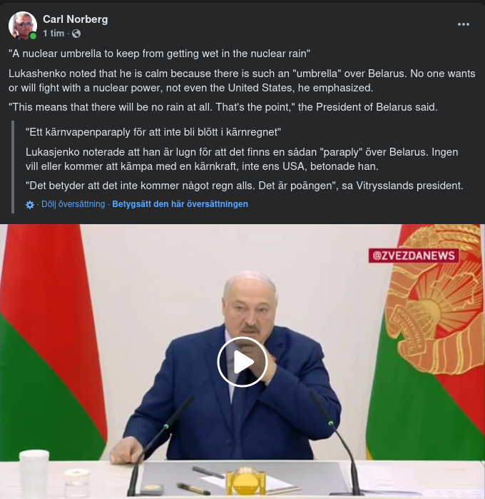Kärnlugn Lukashenko