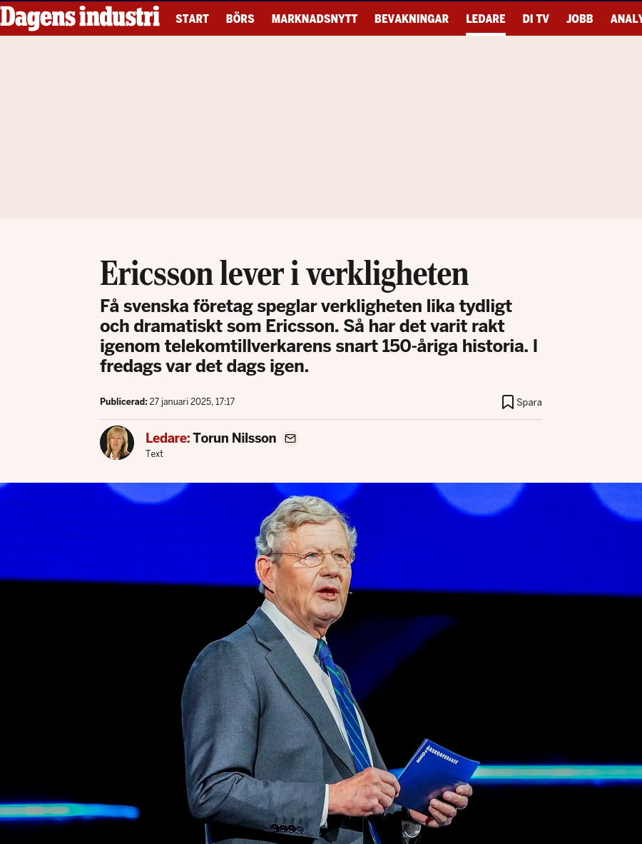 Ericsson & Verkligheten