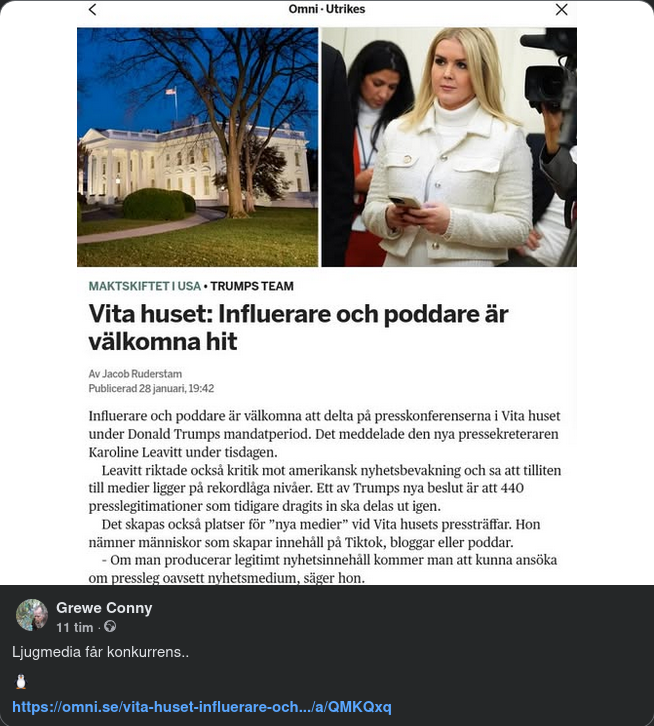 Presskonferensvälkomna