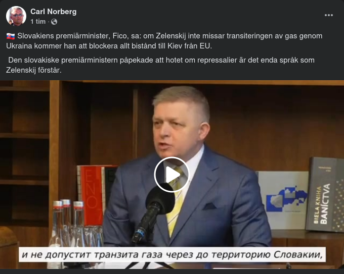 Fico Om Ukrainsk Språkförståelse