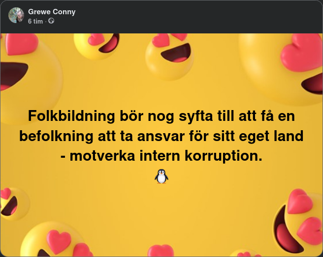 Lämpligt Folkbildningssyfte