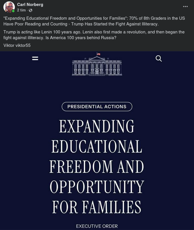 Trump Gör Som Lenin..