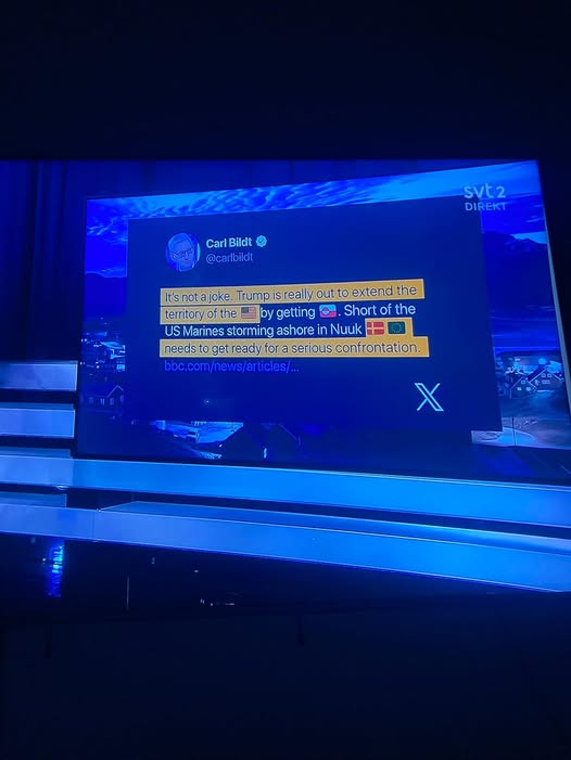 Trumpallvar Med Bildt I SVT