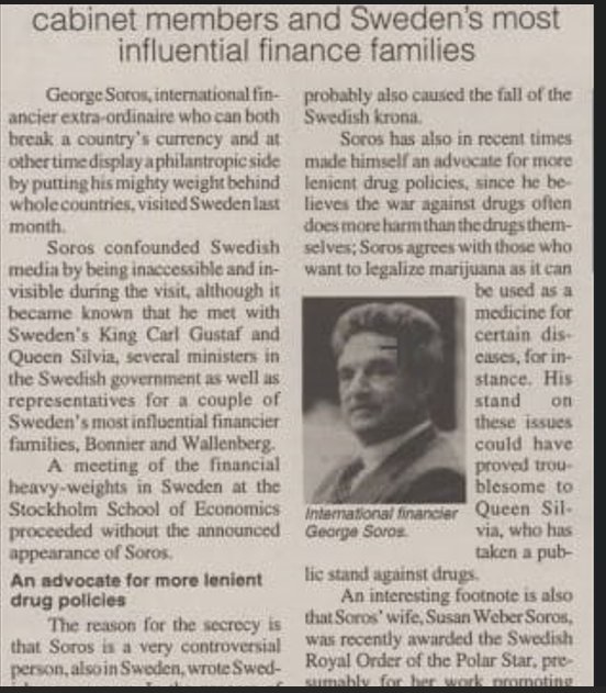 Sverigebesökande George Soros