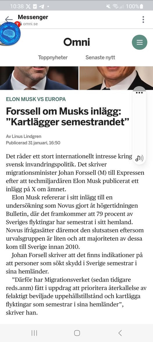 Internationellt Intresse Angående Svensk Invandringspolitik