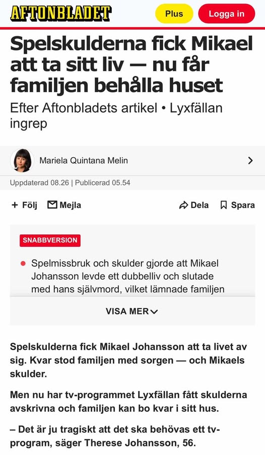 Lyxfälleingripande..