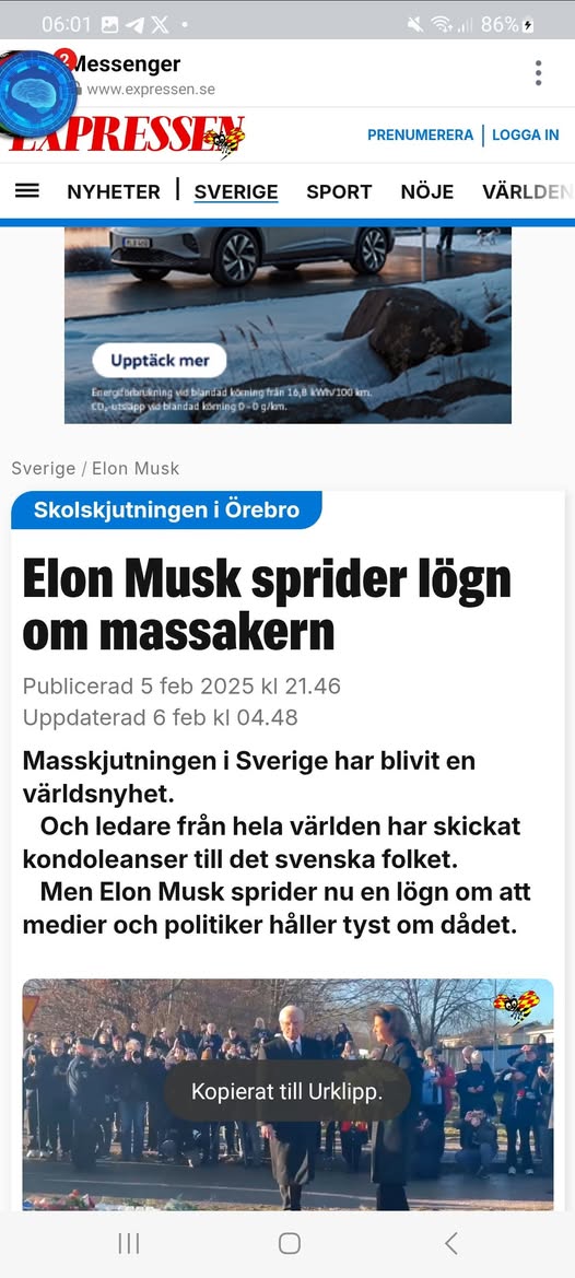 Massakerljugande Musk