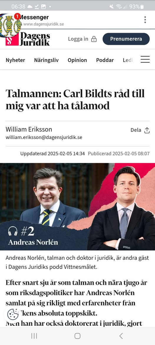 Tålamod Som Bildt-Råd