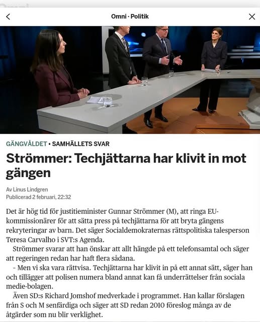 Strömmer, Techjättarna & Gängen