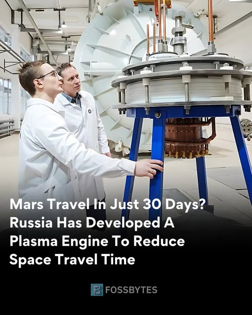 Elektrisk Plasmaraketmotor Från Ryssland