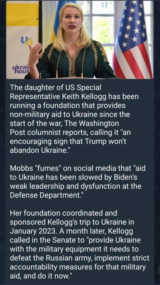 Kelloggs Dotter & Ukraina