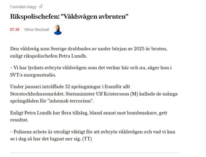 Bruten Svensk Våldsvåg