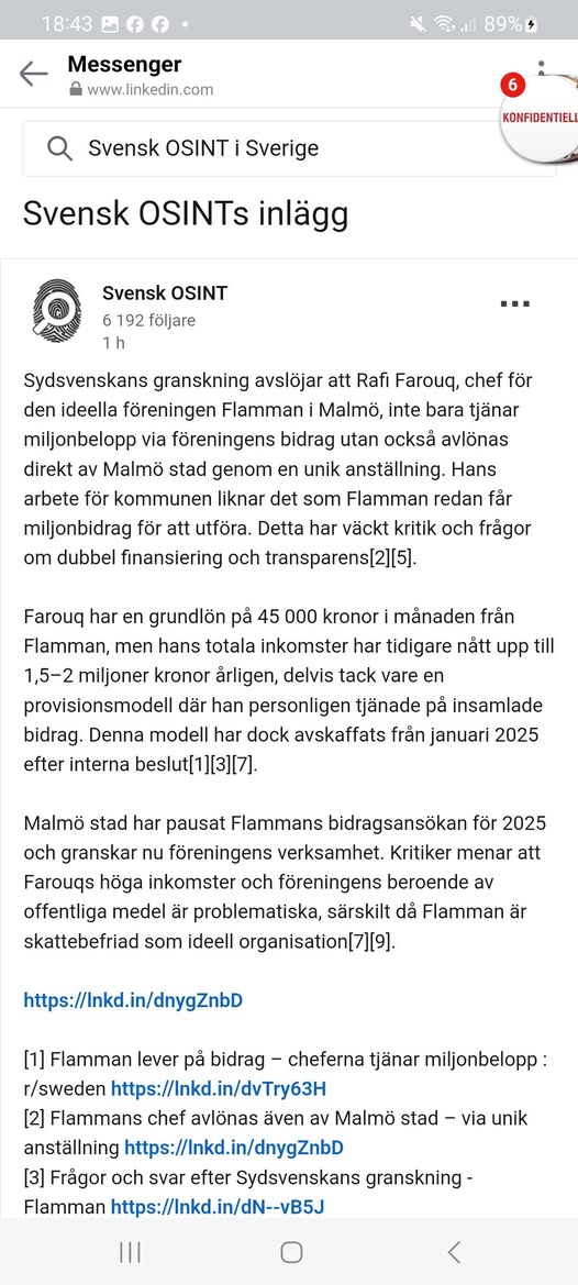 Flammande Ideell Chefslön