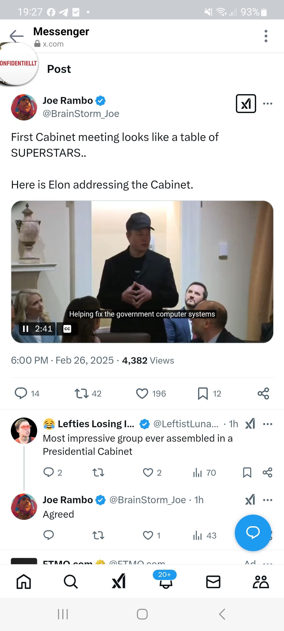 Presidentens Kabinett