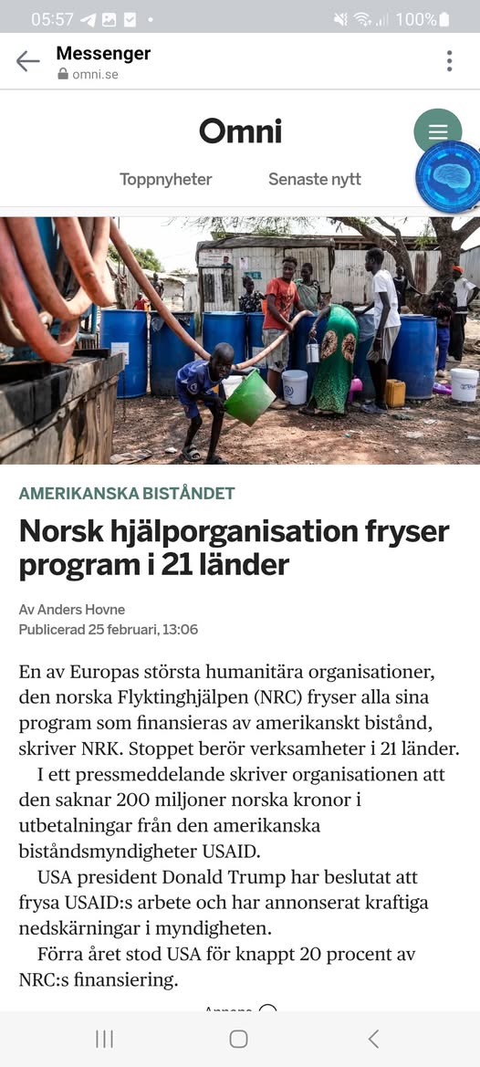 Programfrysande Norsk Hjälporganisation