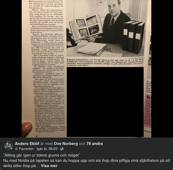 Teknologismuggling Med Algernon Anno 1984